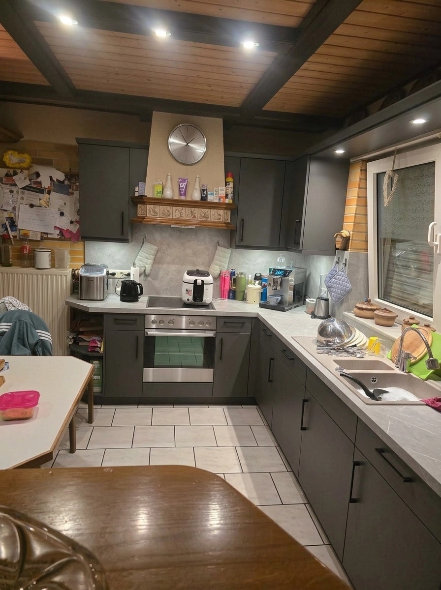 Kitchen interior in no_style style — photo by GenRoom AI