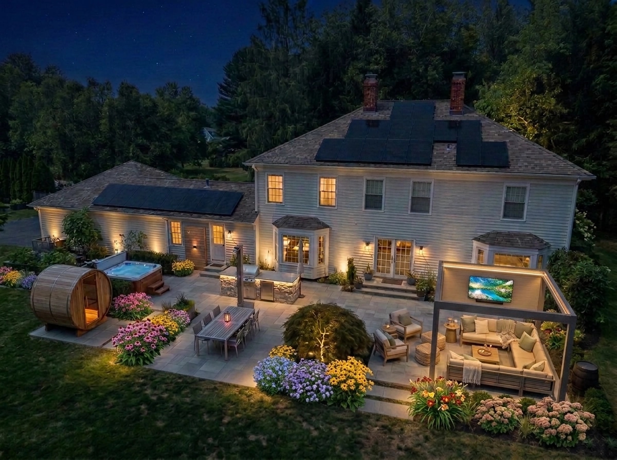 Landscape design in Contemporary Yard style — Yard by GenRoom AI