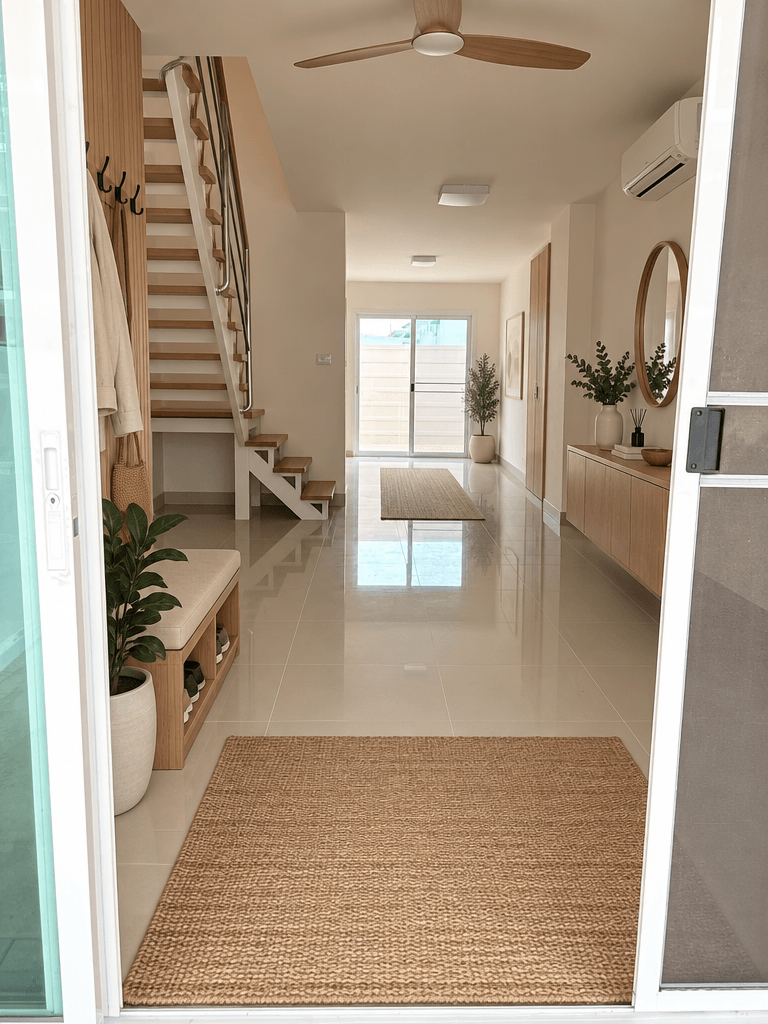 Minimalism Hallway design — interior photo by GenRoom AI