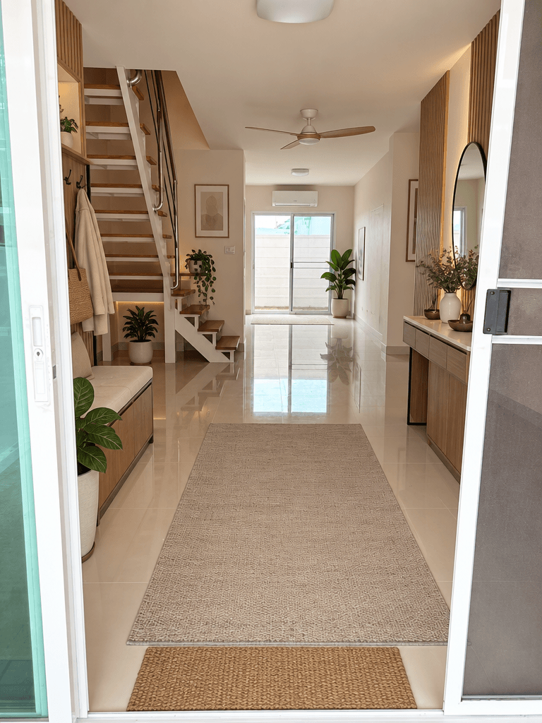 Hallway interior in Contemporary style — photo by GenRoom AI