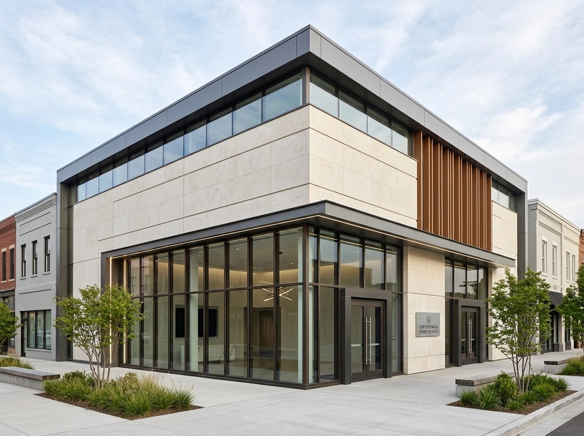 Contemporary Facade Facade design — facade photo by GenRoom AI