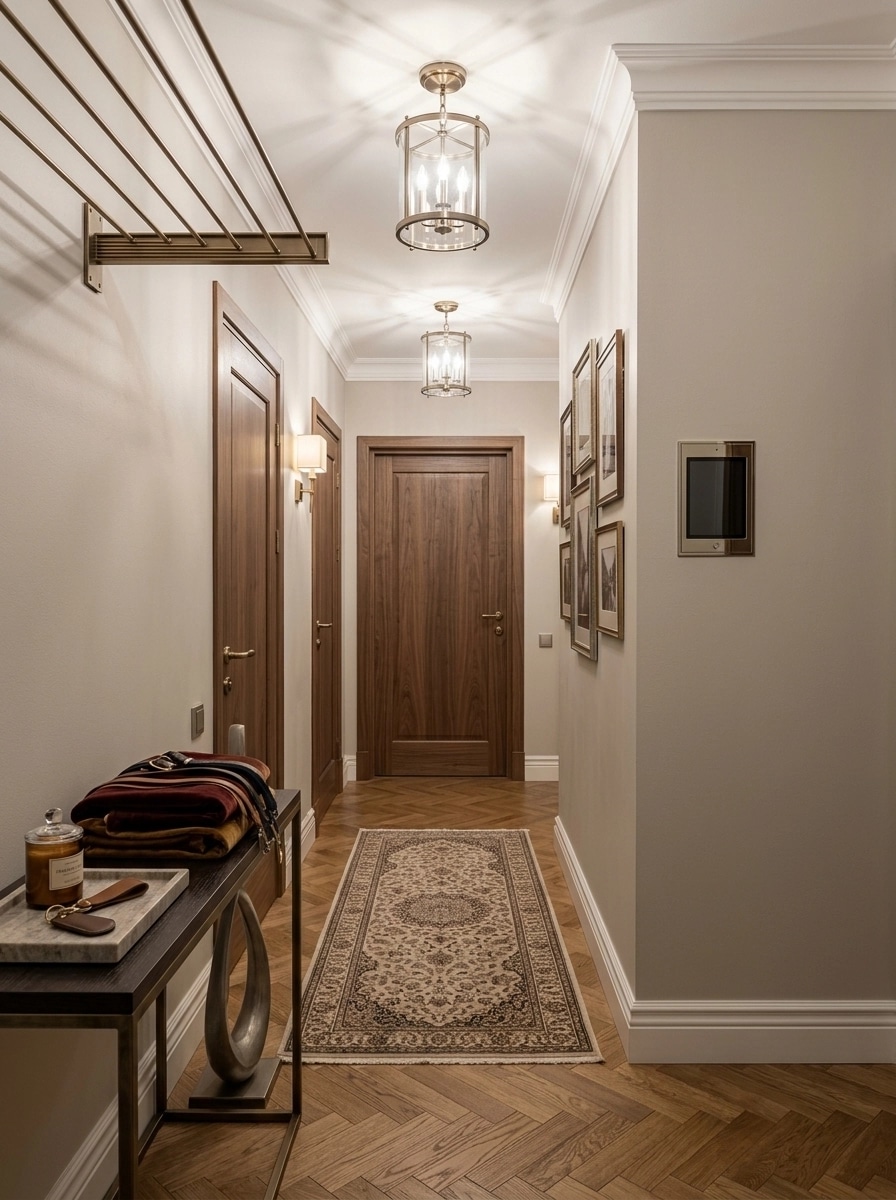 Interior design in Transitional style — Hallway by GenRoom AI