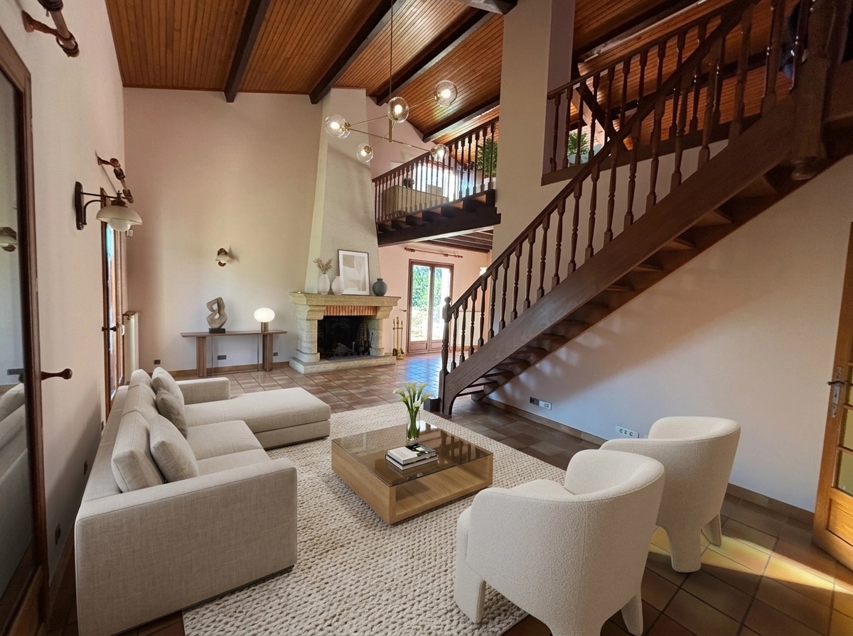 Interior design in Contemporary style — Living Room by GenRoom AI