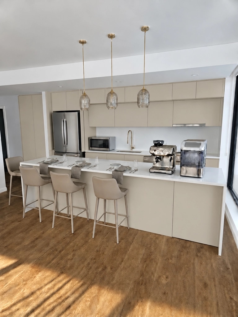 Kitchen interior in no_style style — photo by GenRoom AI