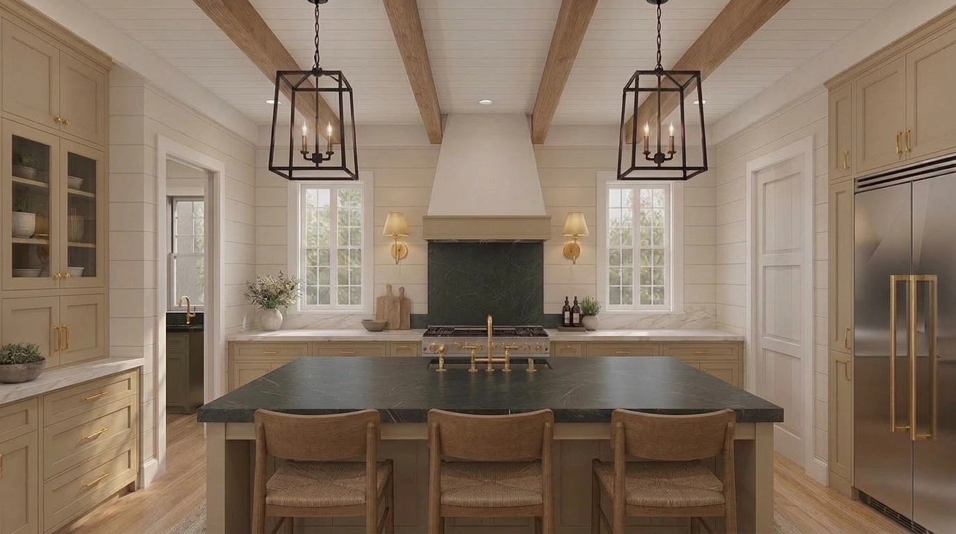 Kitchen interior in no_style style — photo by GenRoom AI