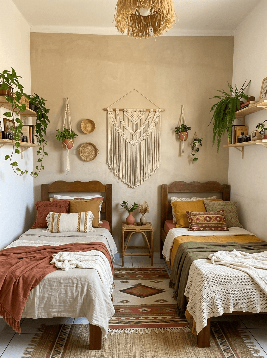 Interior design in Bohemian style — Bedroom by GenRoom AI