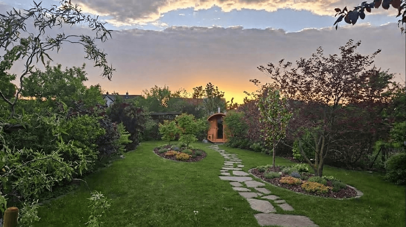 Yard design in no_style style — photo by GenRoom AI