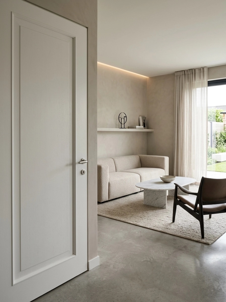 Minimalism Living Room design — interior photo by GenRoom AI