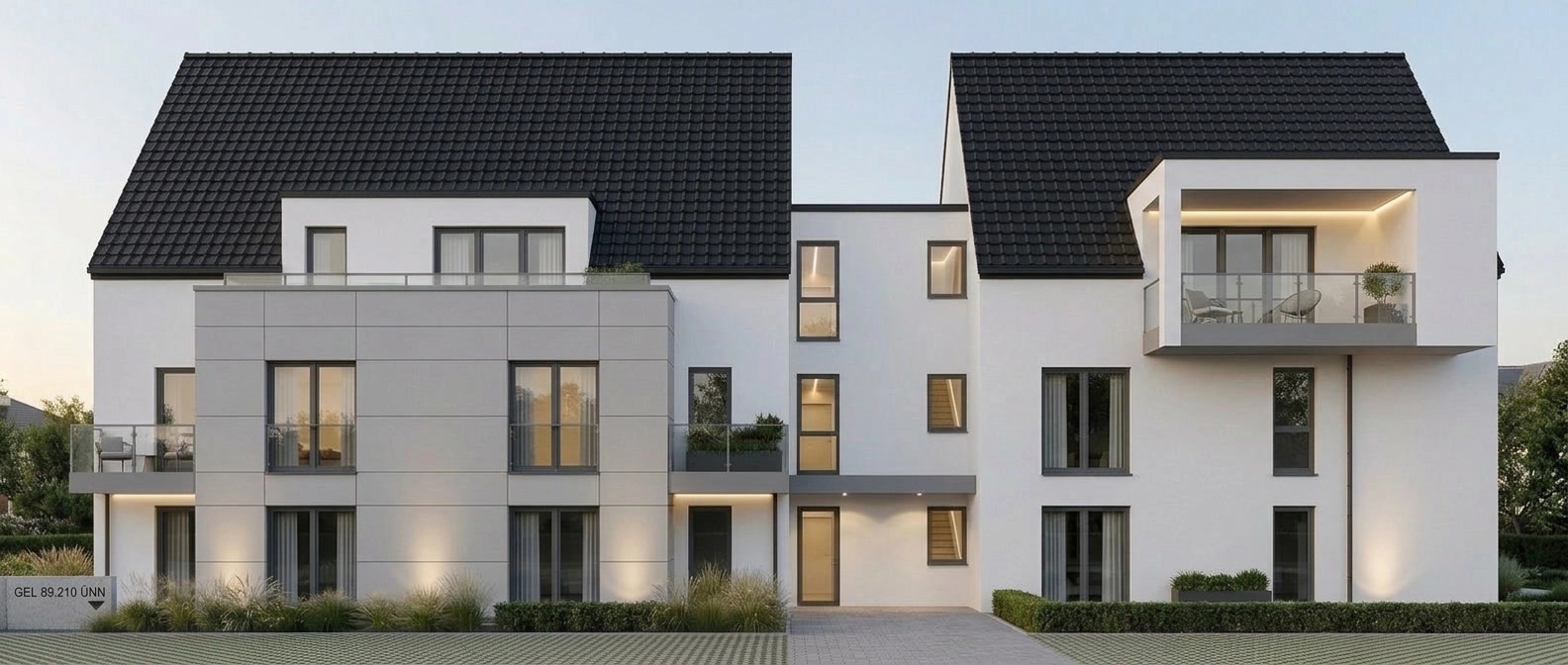 Contemporary Facade Facade design — facade photo by GenRoom AI