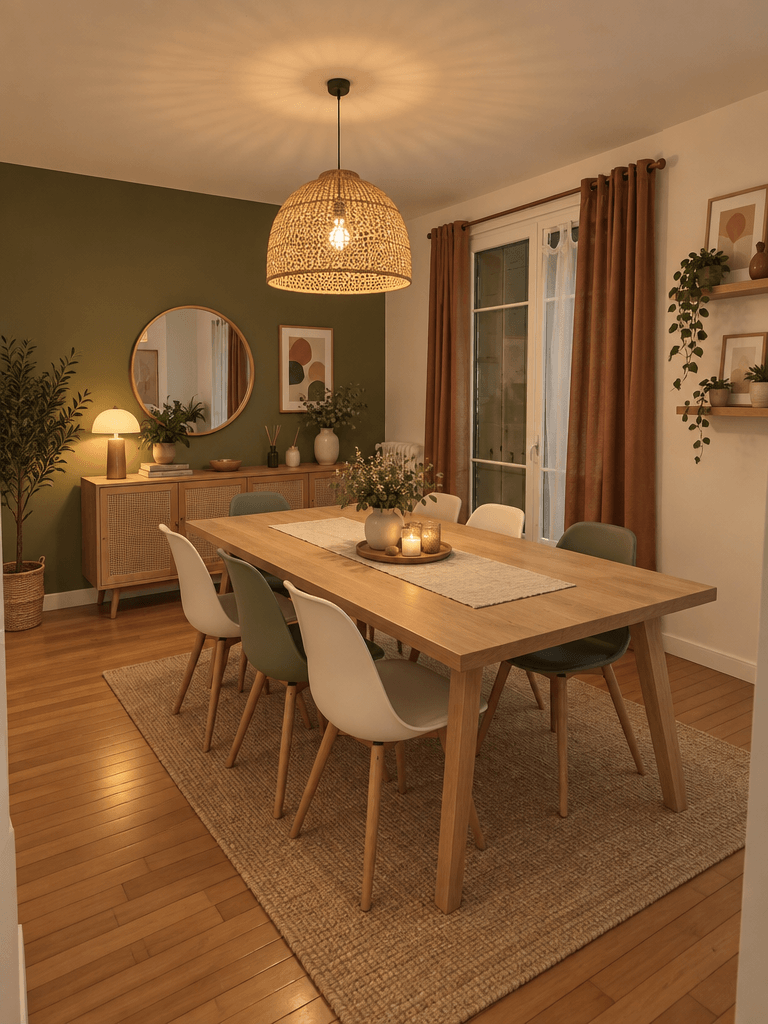 Interior design in Scandinavian style — dining_room by GenRoom AI