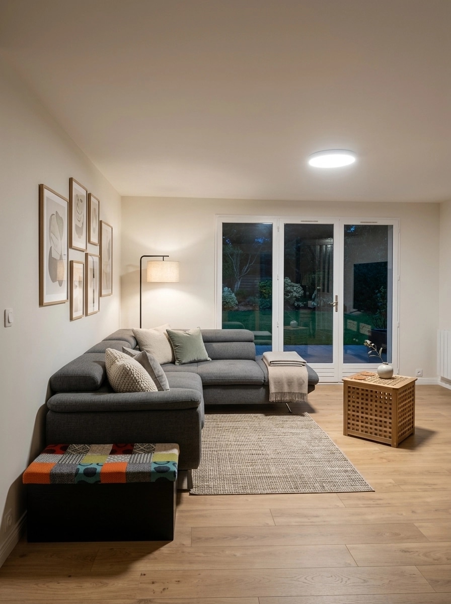 Scandinavian Living Room design — interior photo by GenRoom AI