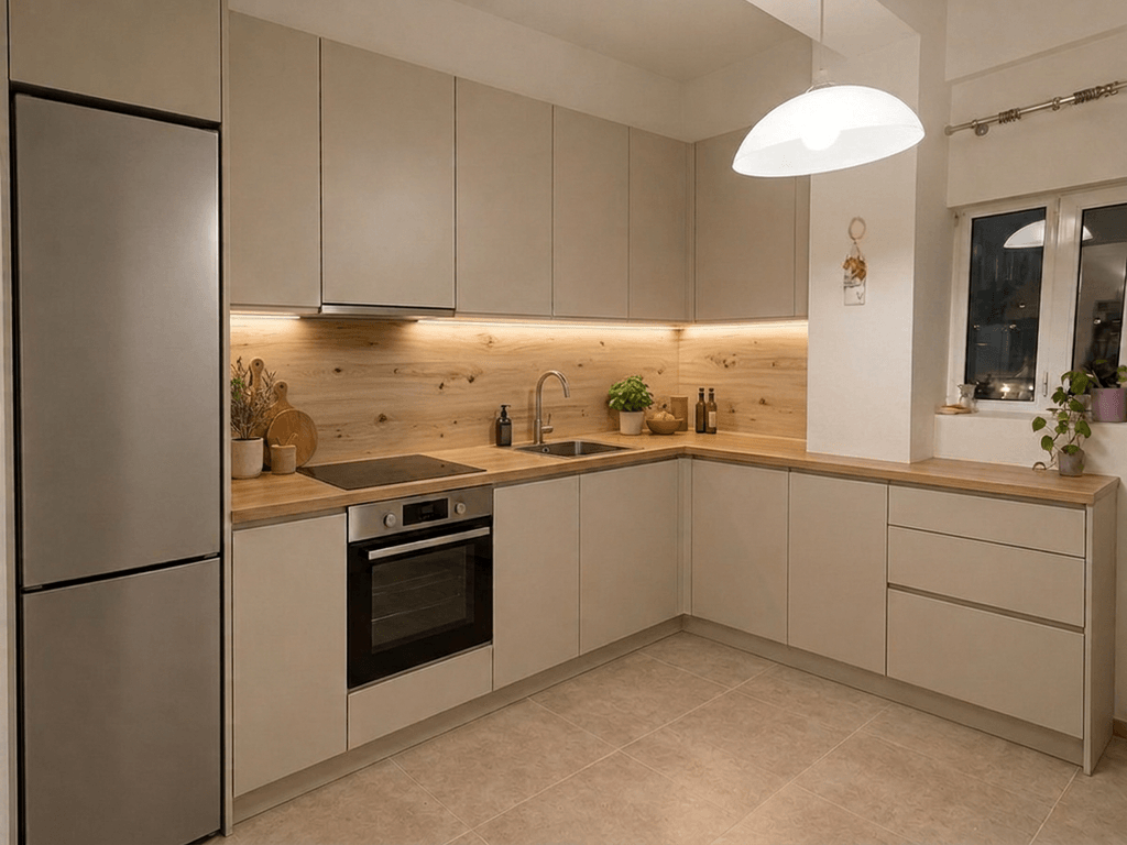 Contemporary Kitchen design — interior photo by GenRoom AI