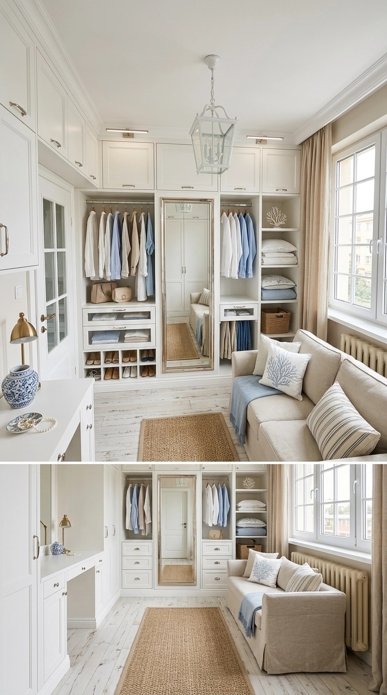 Diseño de interiores en estilo Coastal / Hamptons — wardrobe por GenRoom AI