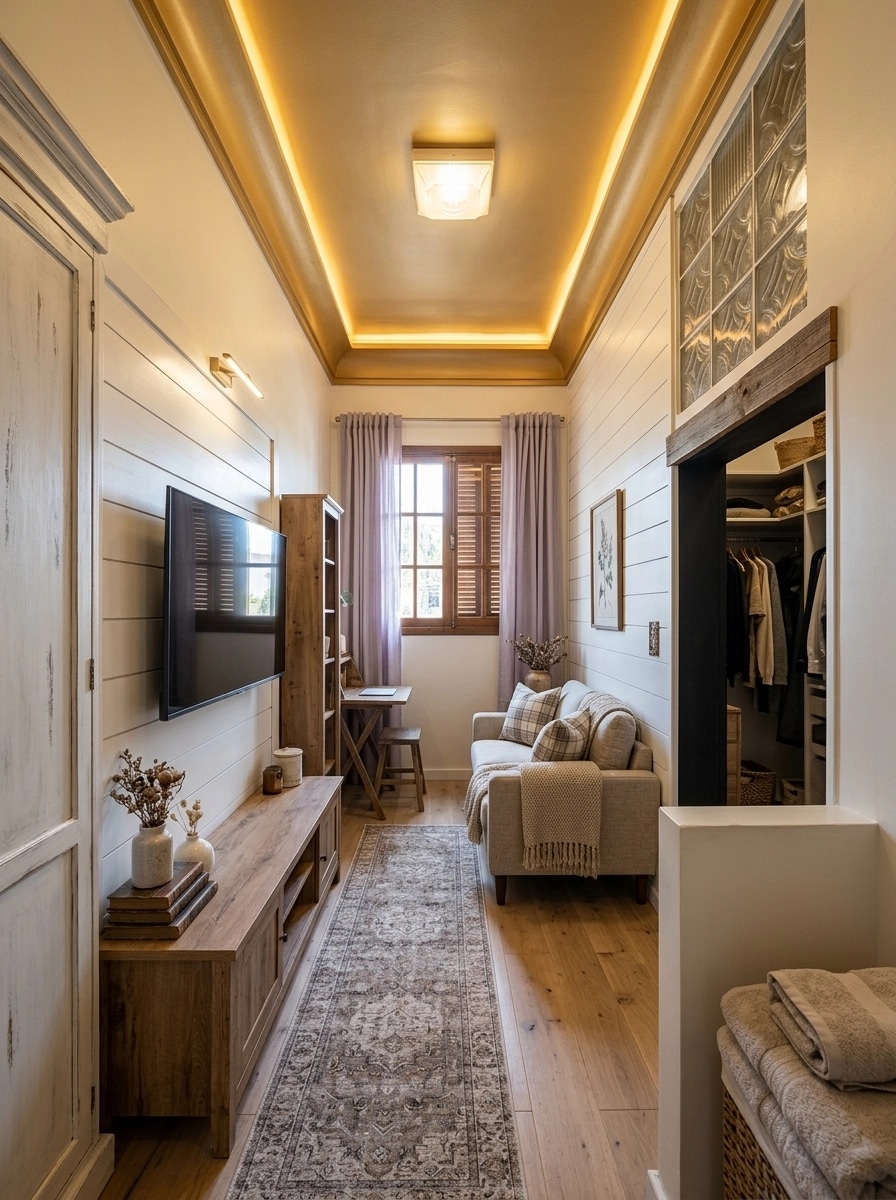 Interior design in Modern Farmhouse style — Bedroom by GenRoom AI