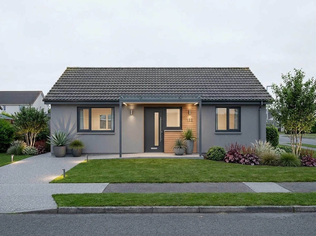 Facade design in Contemporary Facade style — Facade by GenRoom AI