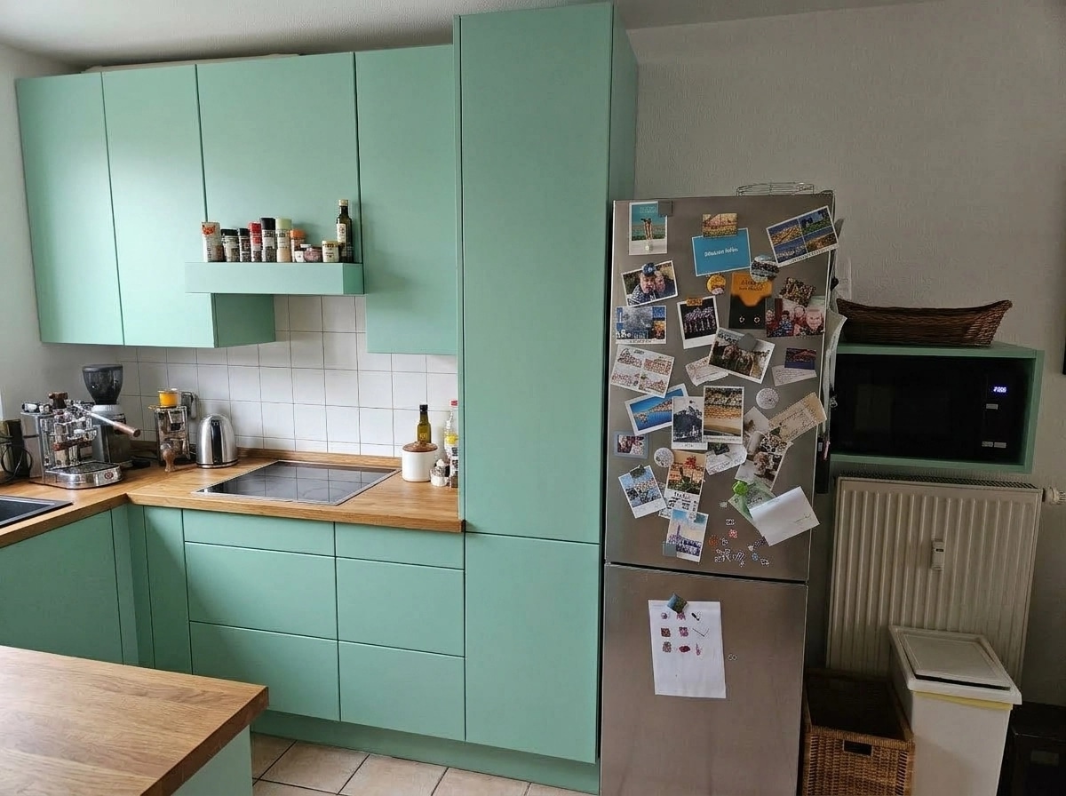Kitchen interior in no_style style — photo by GenRoom AI
