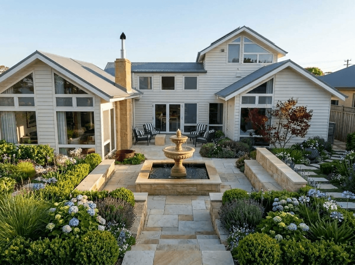 Yard design in no_style style — photo by GenRoom AI