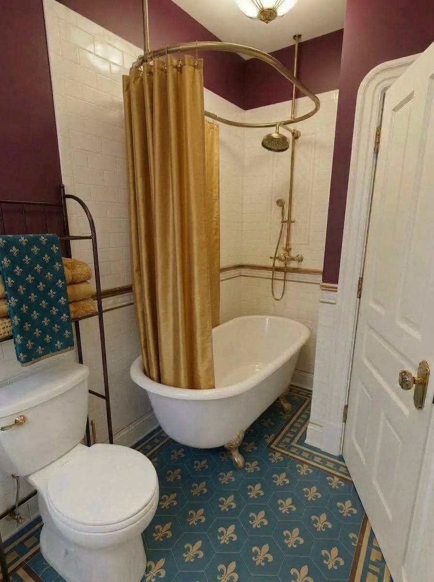 Art Deco Bagno design — interior photo by GenRoom AI