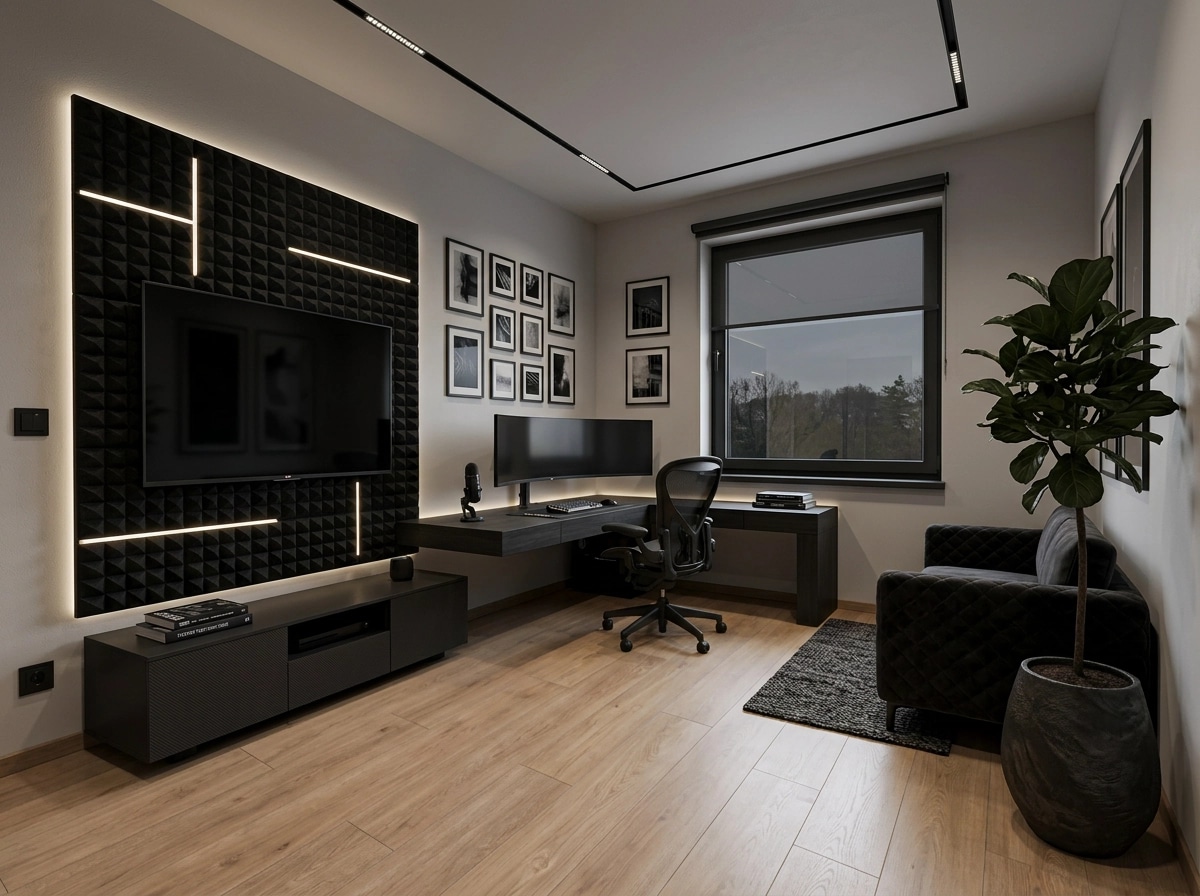 Blacktec Office design — interior photo by GenRoom AI