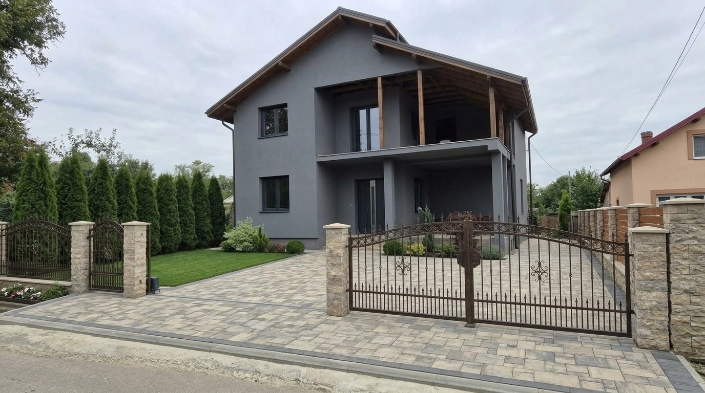 Yard design in no_style style — photo by GenRoom AI
