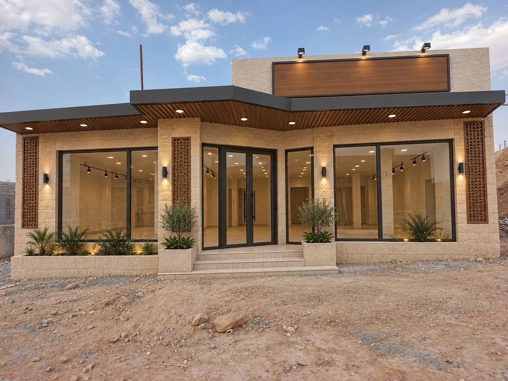 Facade design in Arabian Facade style — Facade by GenRoom AI
