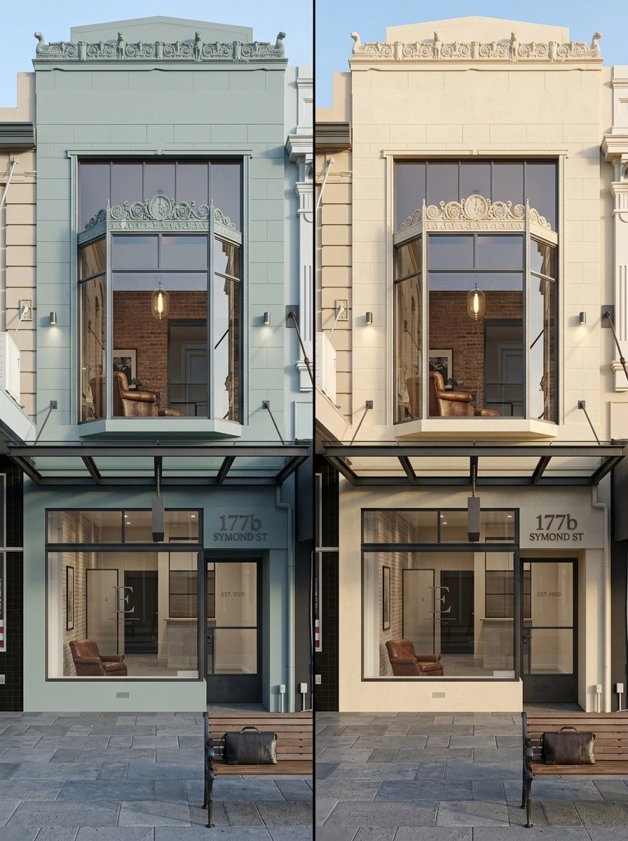 Facade design in Loft Facade style — Facade by GenRoom AI