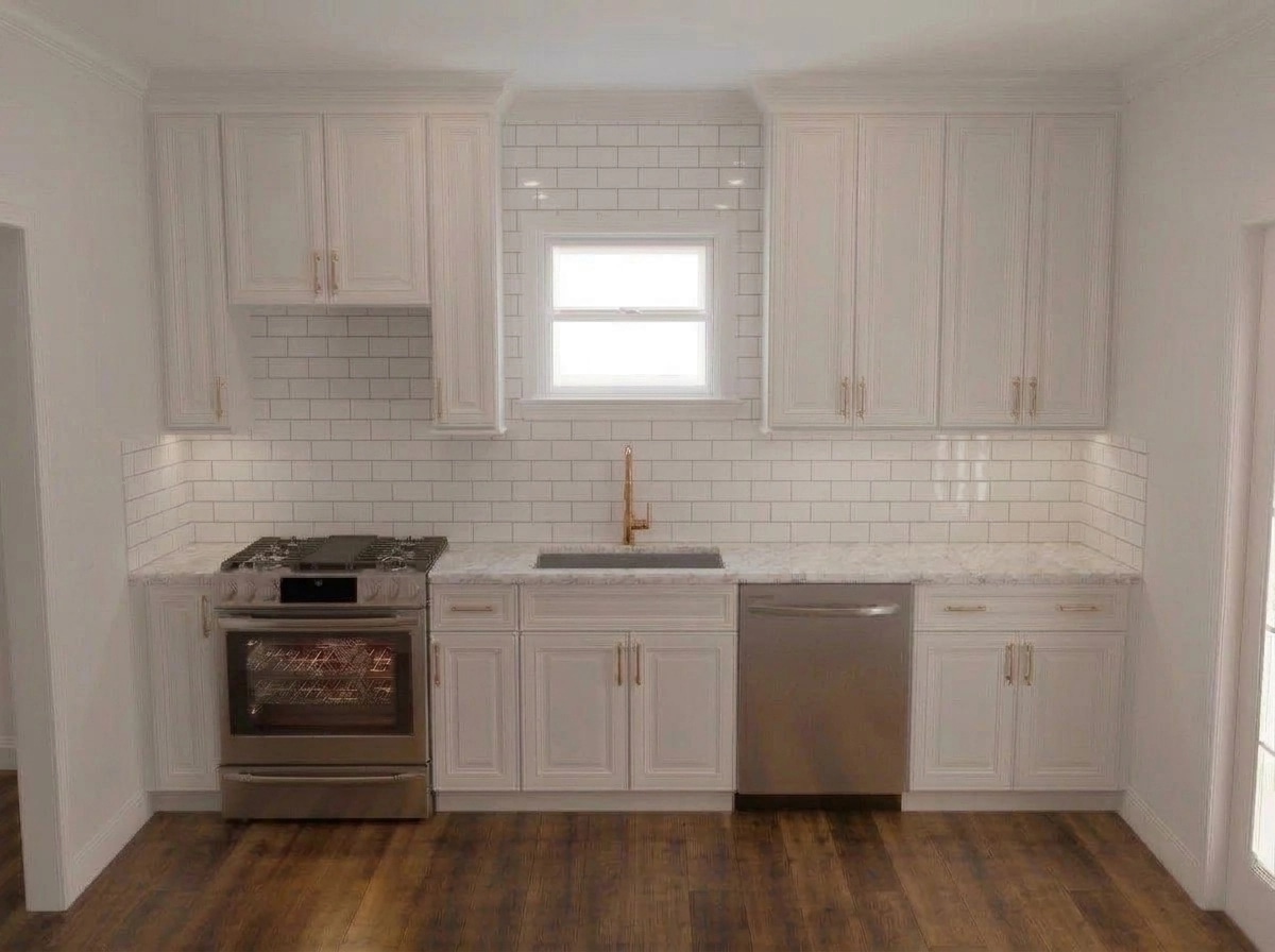 Transitional Kitchen design — interior photo by GenRoom AI