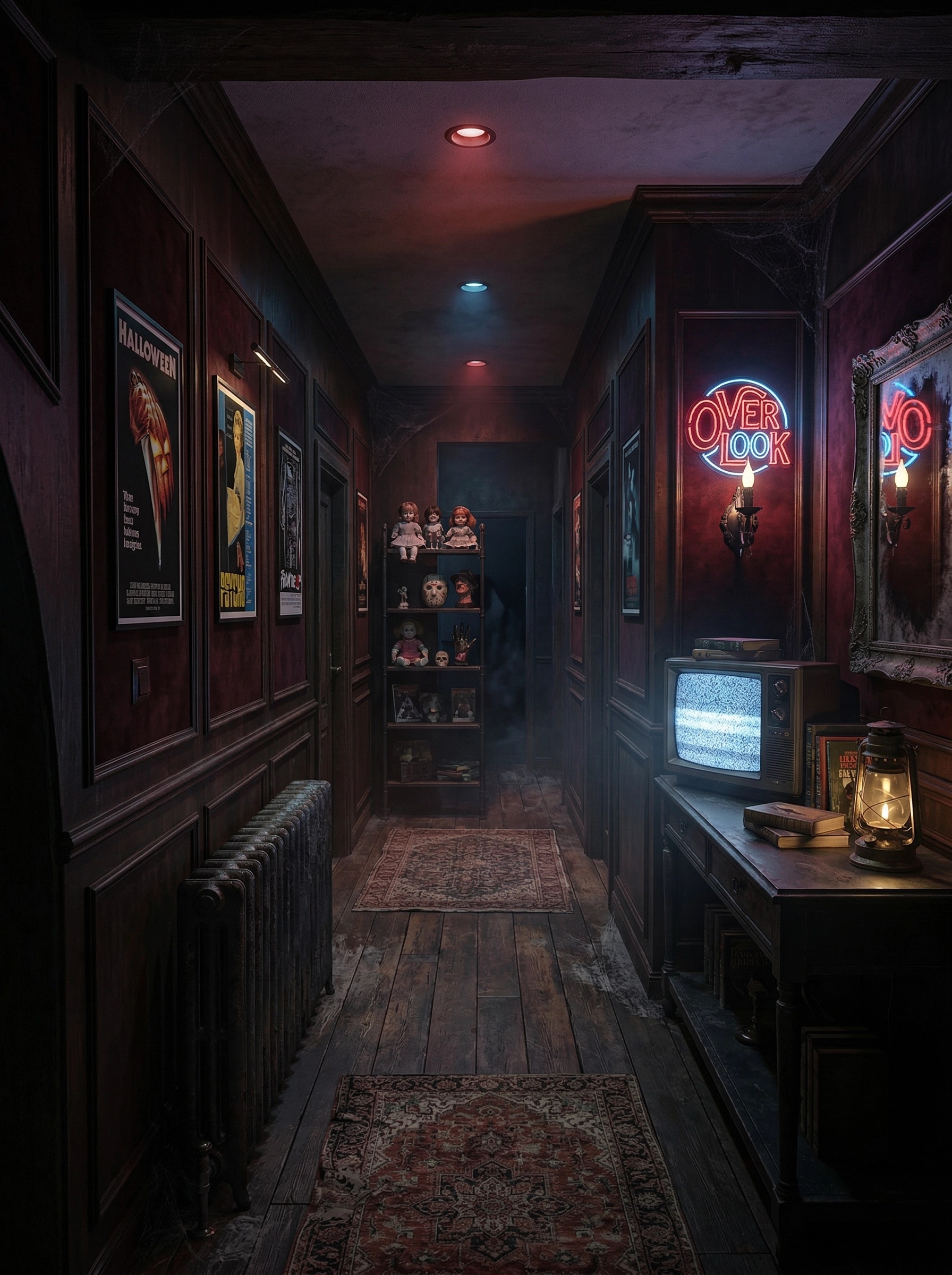 Hallway interior in Classic style — photo by GenRoom AI