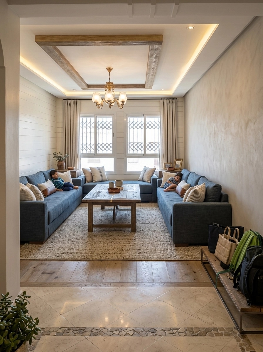 Interior design in Modern Farmhouse style — Hallway by GenRoom AI