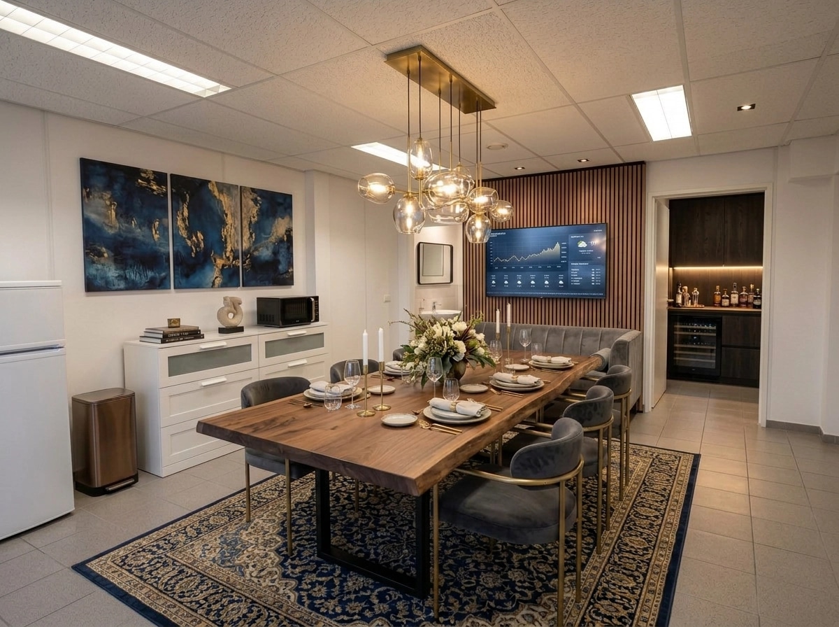 Interior design in Contemporary style — dining_room by GenRoom AI