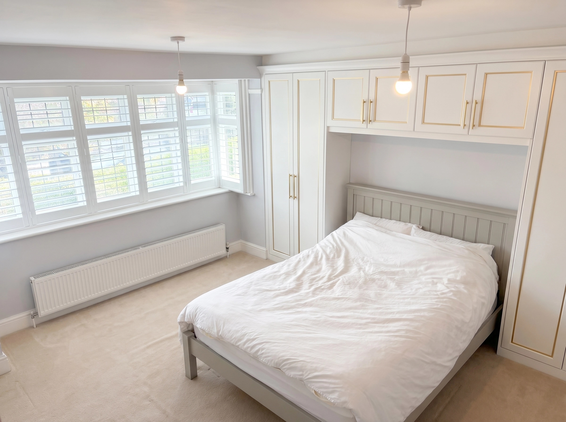 Interior design in Transitional style — Bedroom by GenRoom AI