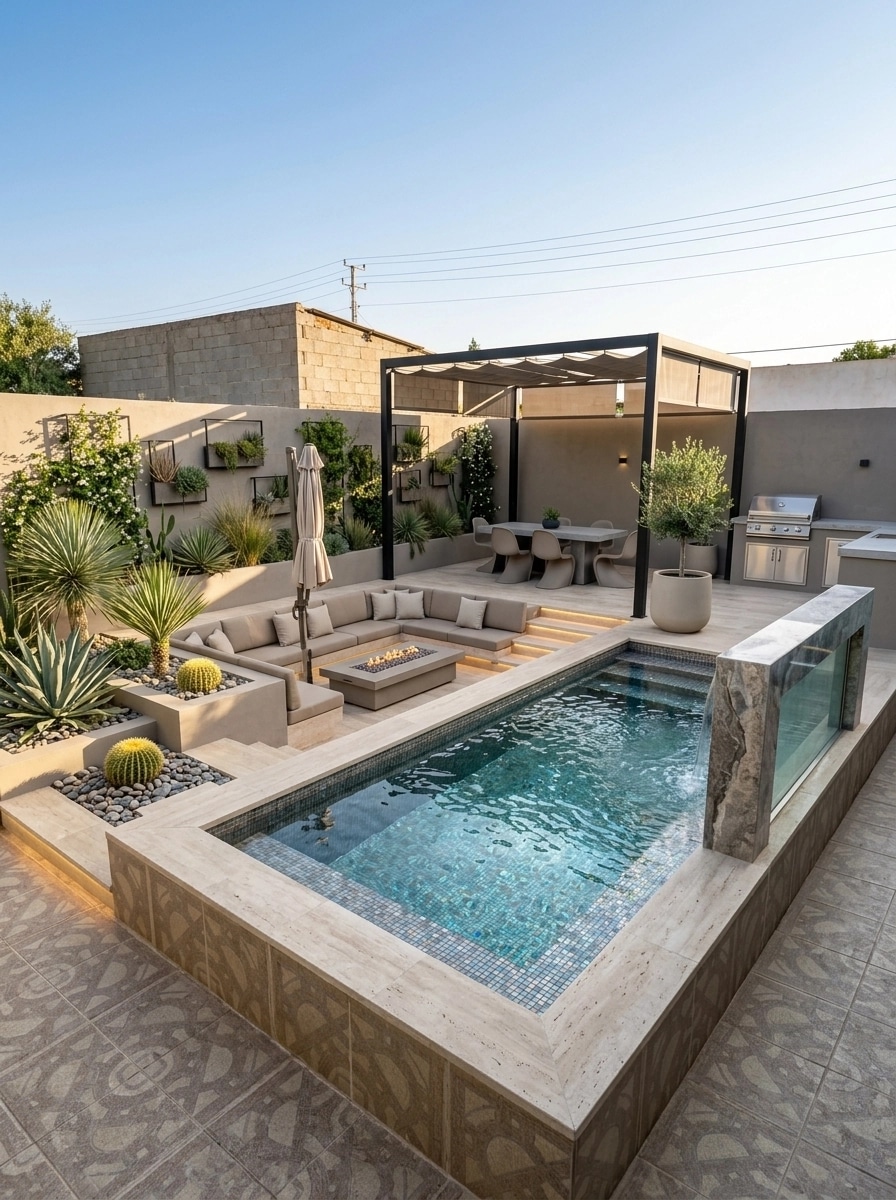 Contemporary Yard Yard design — yard photo by GenRoom AI
