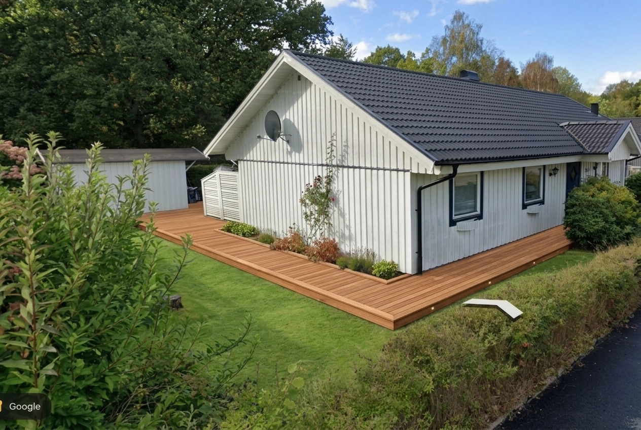 Yard design in no_style style — photo by GenRoom AI