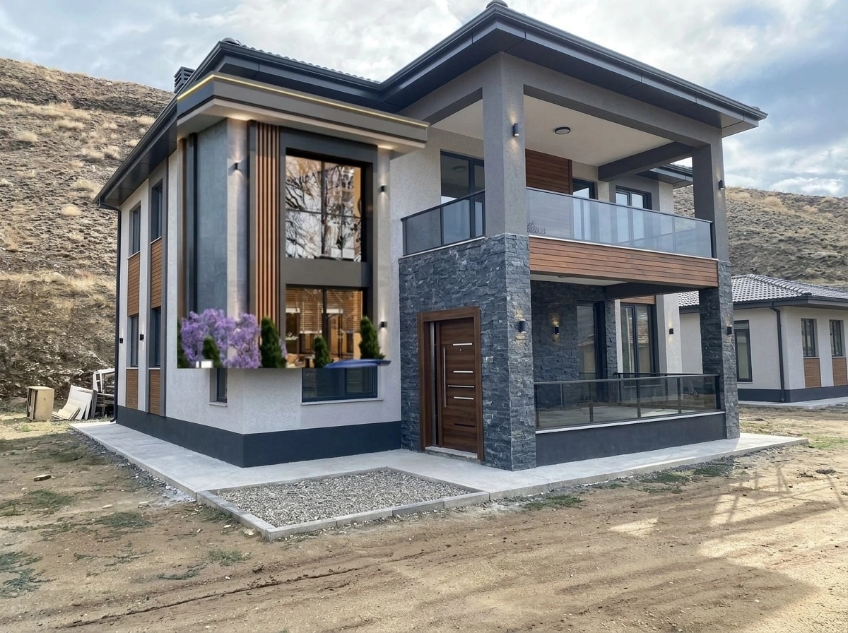 Facade design in Contemporary Facade style — Facade by GenRoom AI