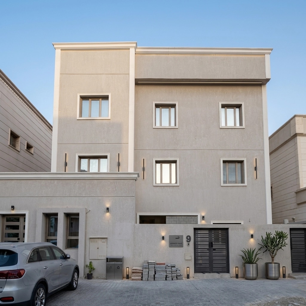 Contemporary Facade Facade design — facade photo by GenRoom AI