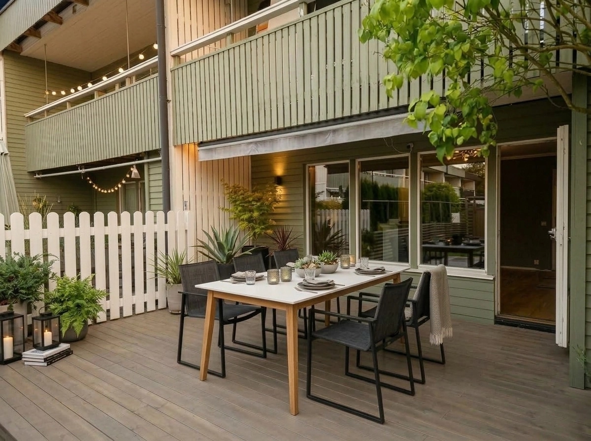 Interior design in Contemporary style — terrace by GenRoom AI