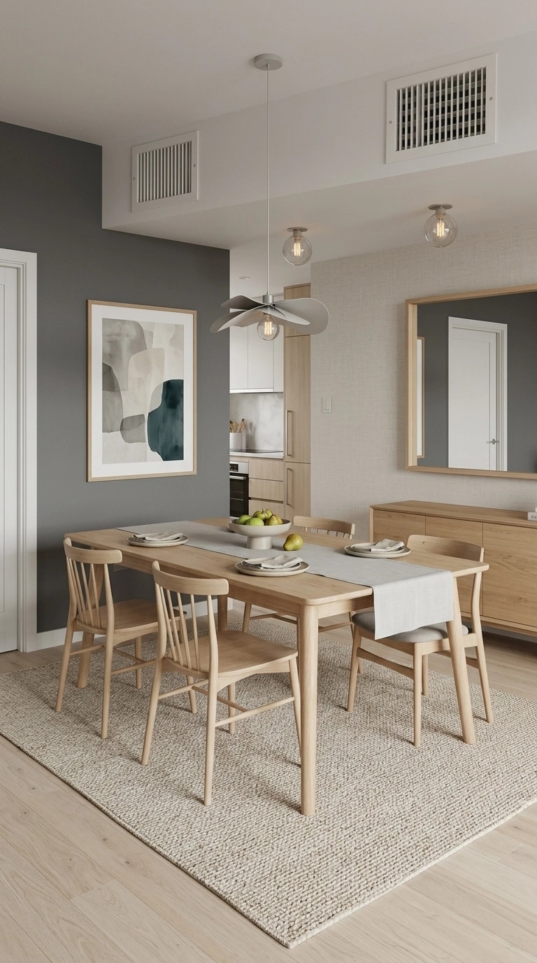 Interior design in Scandinavian style — dining_room by GenRoom AI