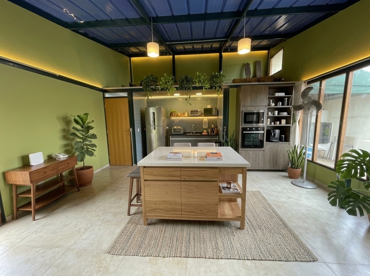Kitchen interior in no_style style — photo by GenRoom AI