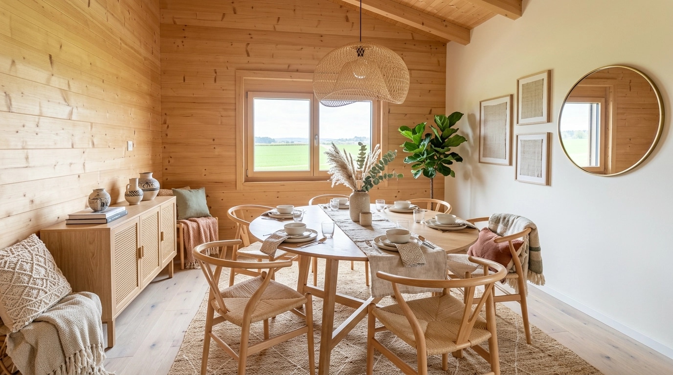 Design d'intérieur en style Bohemian — dining_room par GenRoom AI