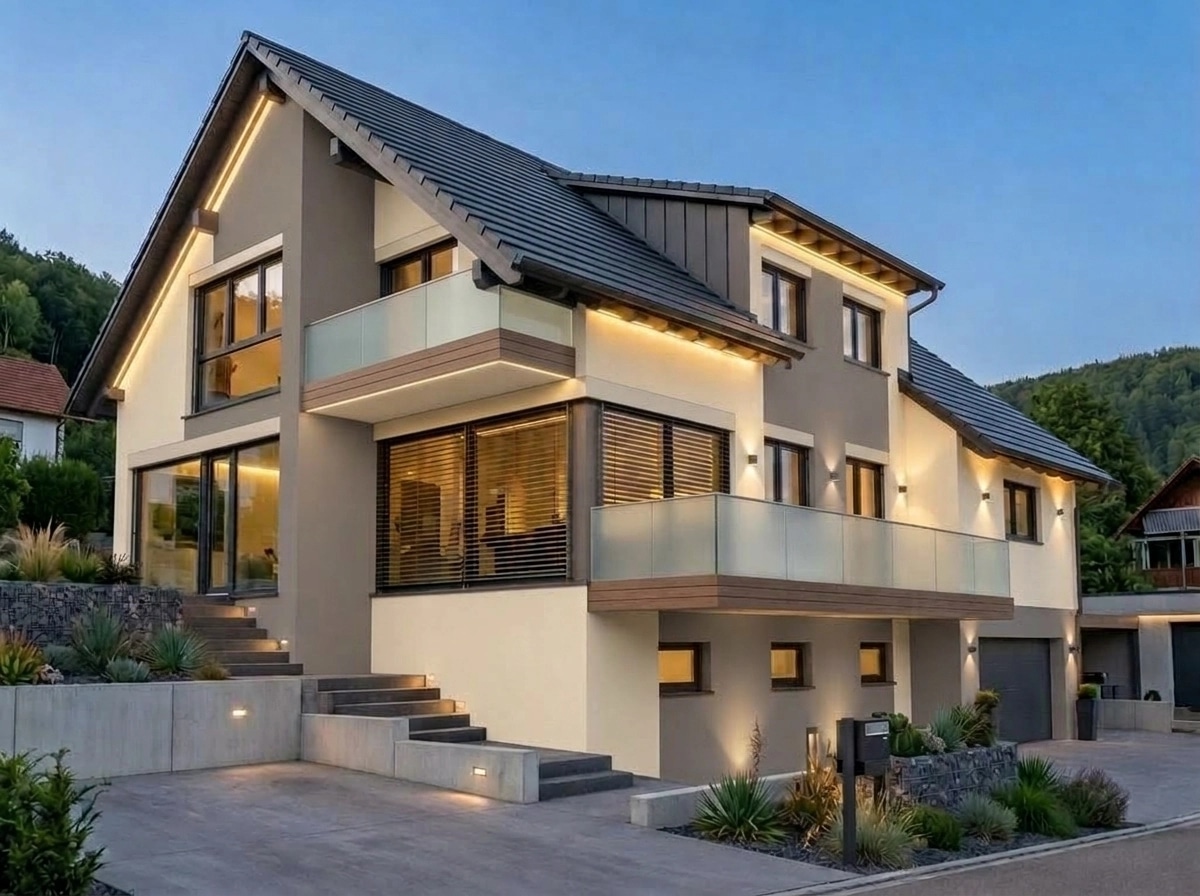 Contemporary Facade Facade design — facade photo by GenRoom AI