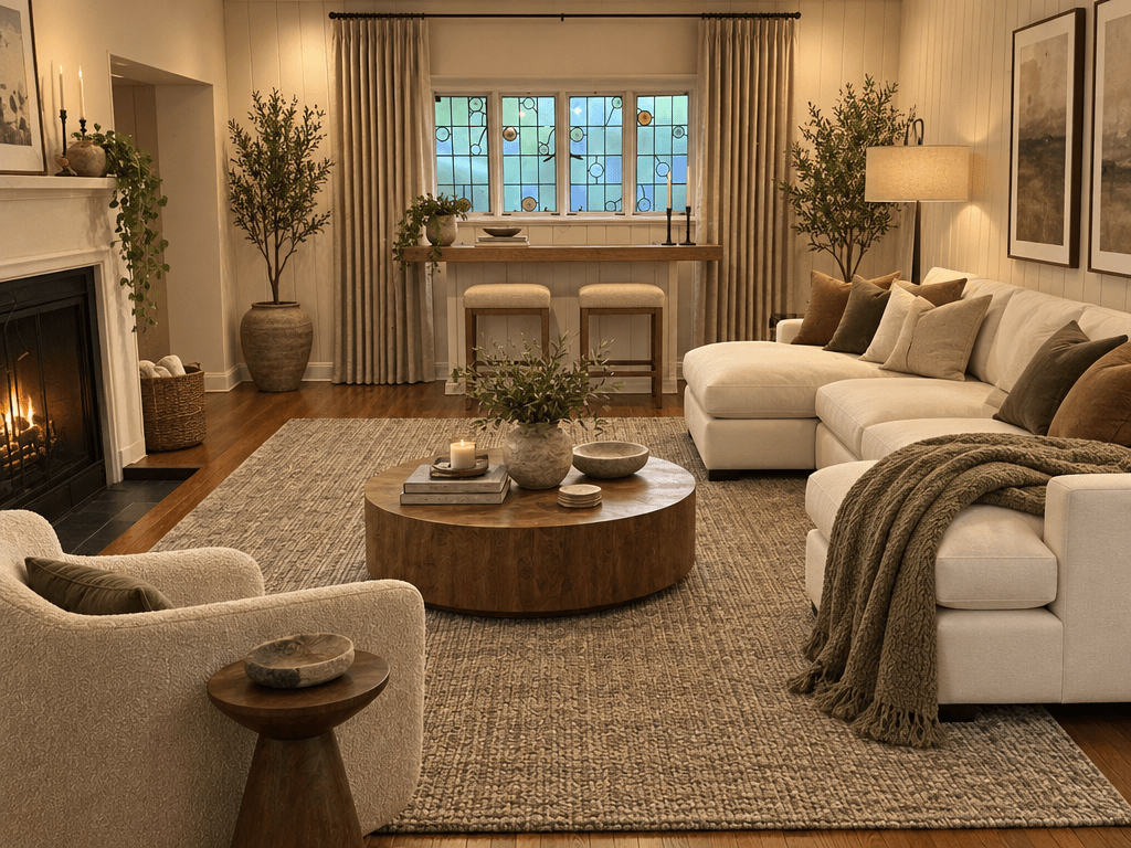 Interior design in Contemporary style — Living Room by GenRoom AI