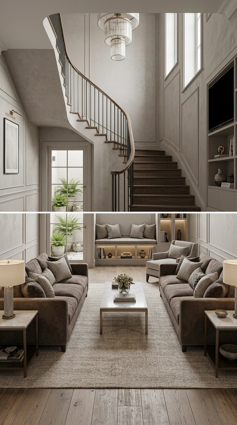 Transitional Bedroom design — interior photo by GenRoom AI