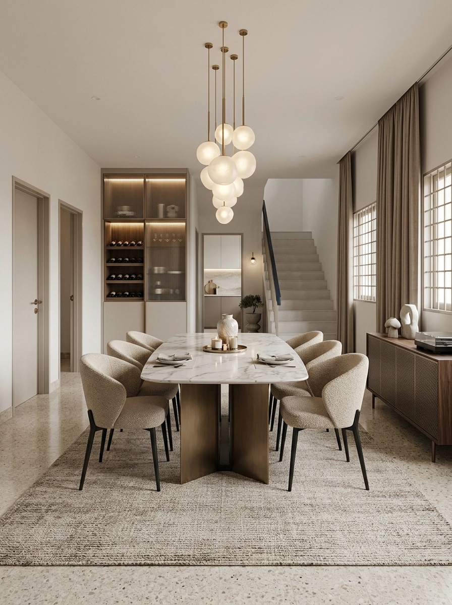 Interior design in Contemporary style — dining_room by GenRoom AI