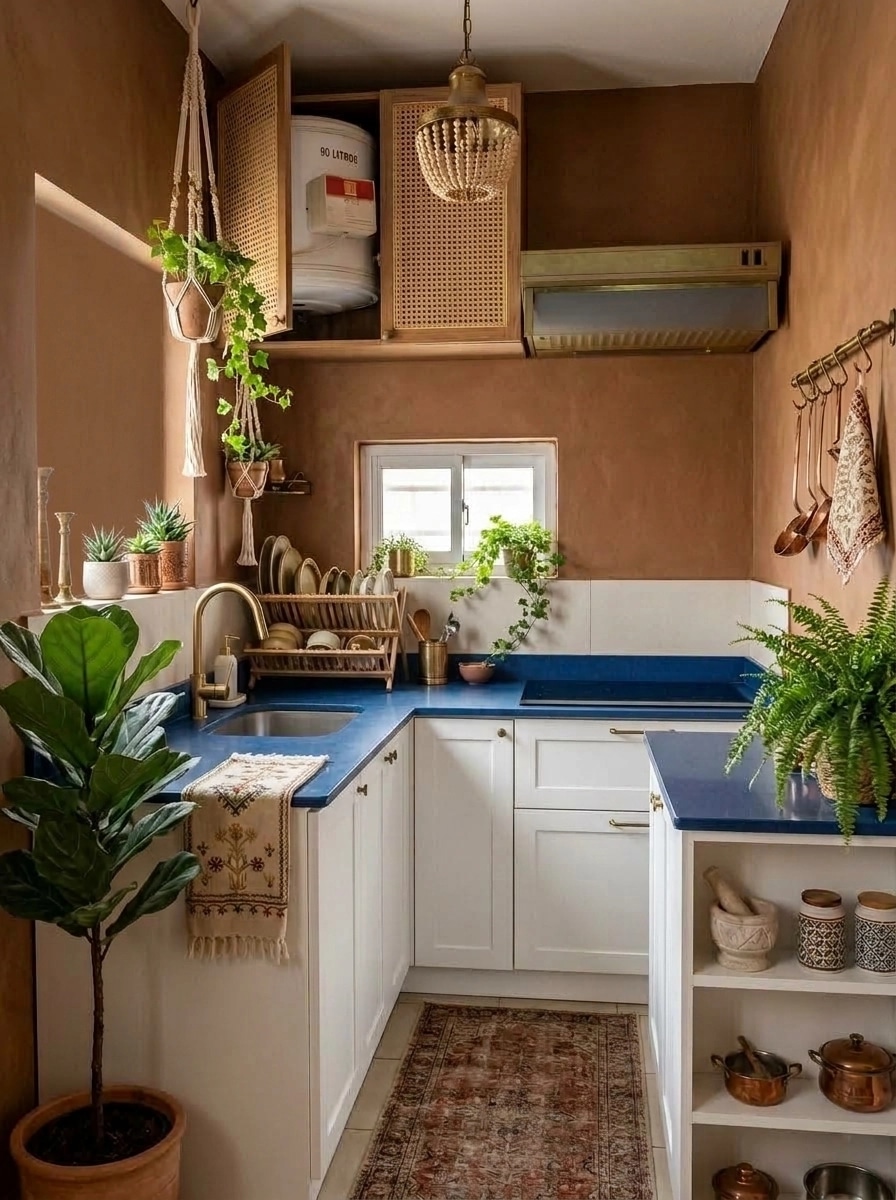 Bohemian Kitchen design — interior photo by GenRoom AI