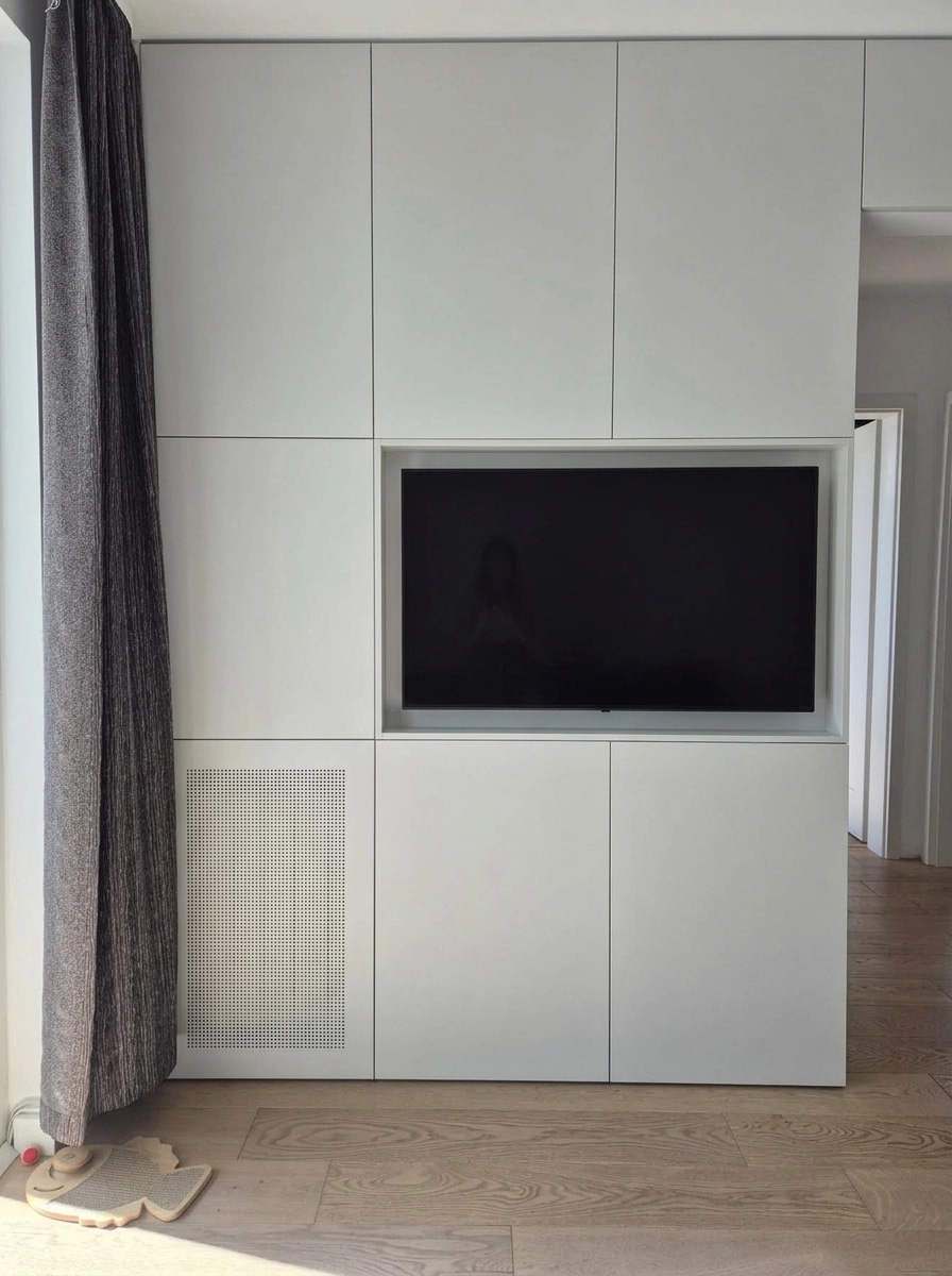 Interior design in Minimalism style — Living Room by GenRoom AI