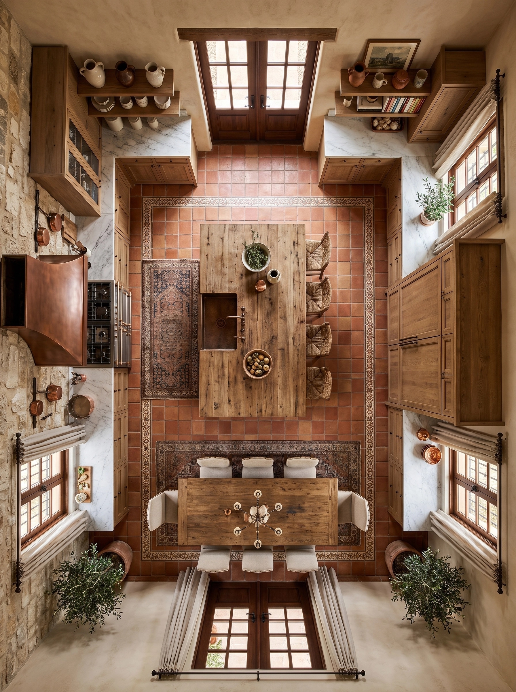 Interior design in Mediterranean style — Living Room by GenRoom AI
