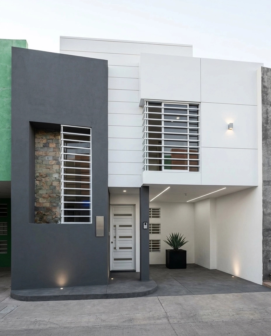 Minimalist Facade Facade design — facade photo by GenRoom AI