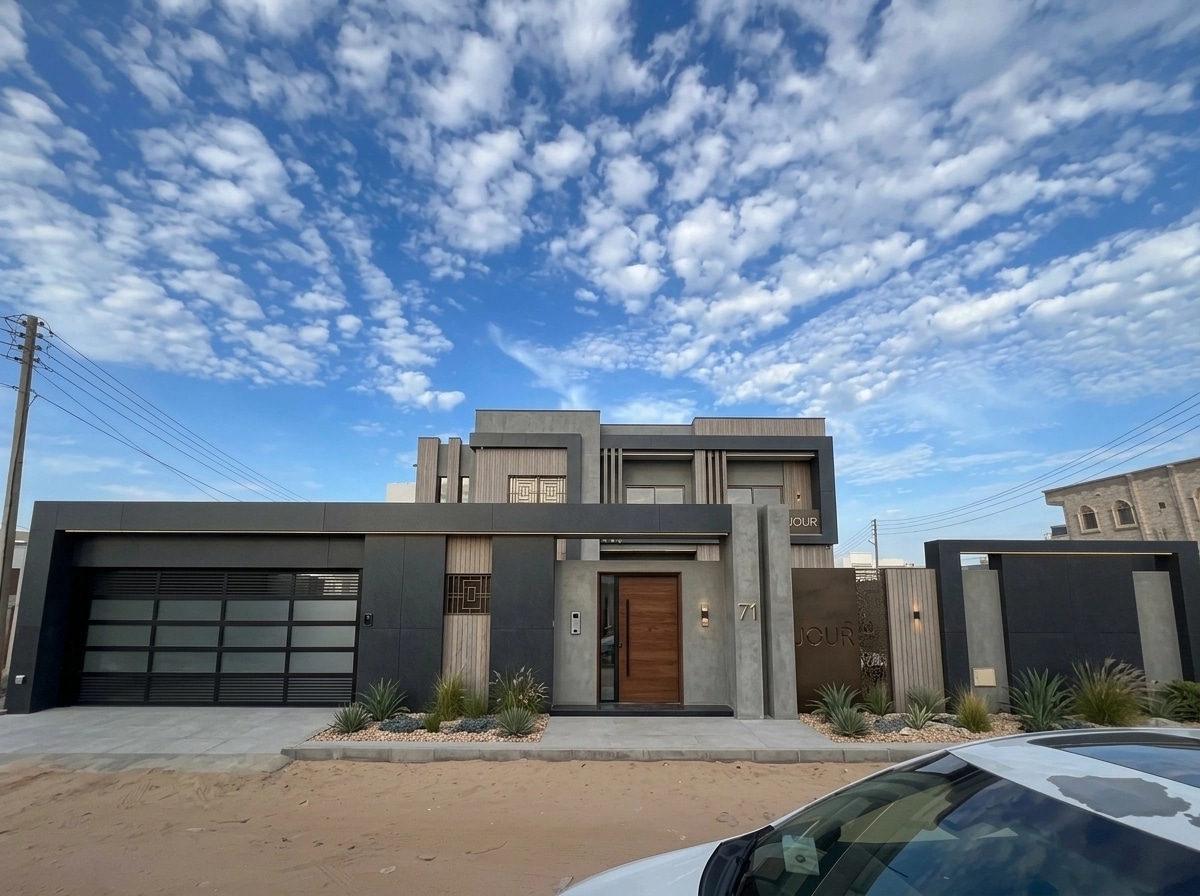 Contemporary Facade Facade design — facade photo by GenRoom AI