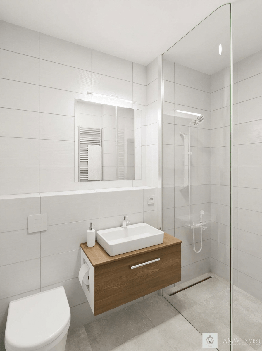Bathroom interior in no_style style — photo by GenRoom AI