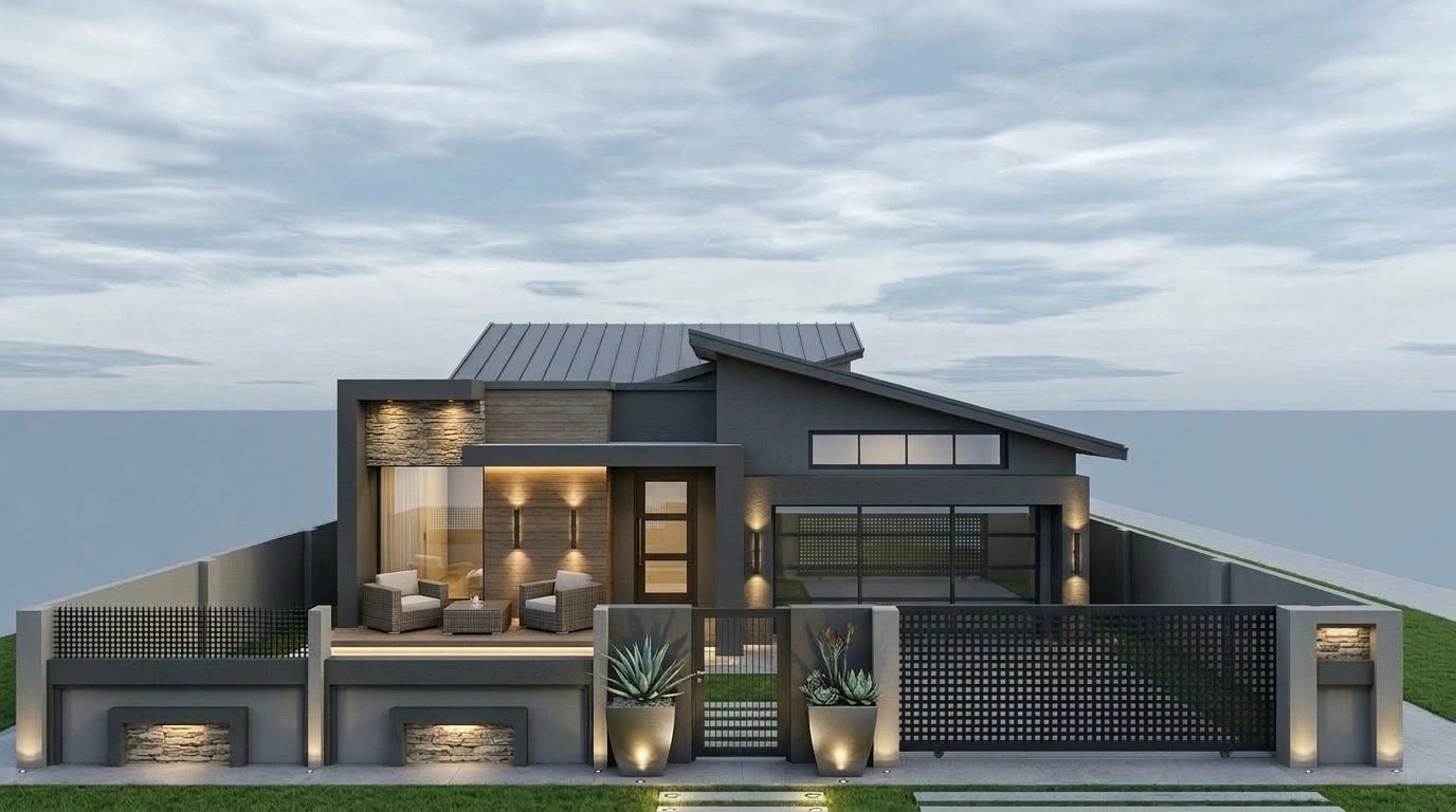 Contemporary Facade Facade design — facade photo by GenRoom AI
